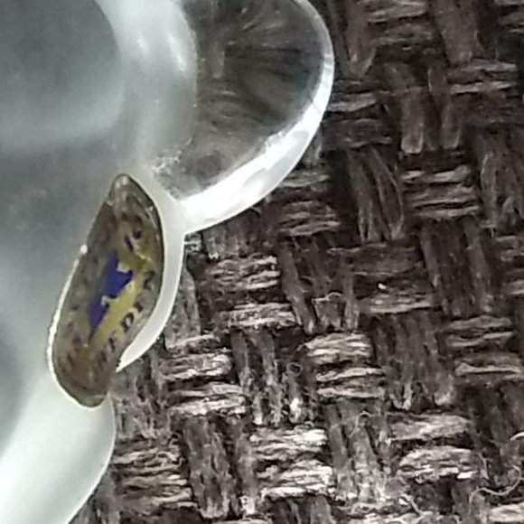 Vintage 70s Swedish crystal turtle tortoise figurine - Picture 6 of 7